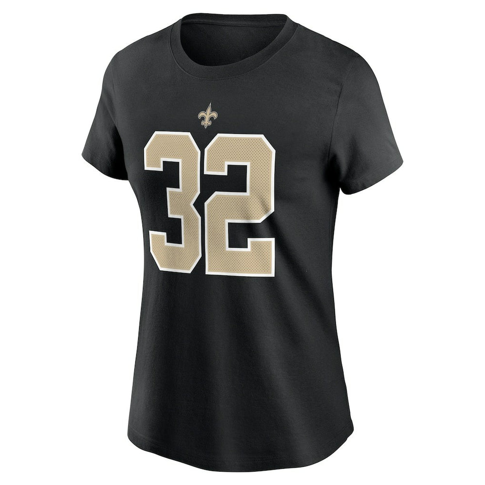 Tyrann Mathieu New Orleans Saints Women's Player Name & Number T-Shirt Black