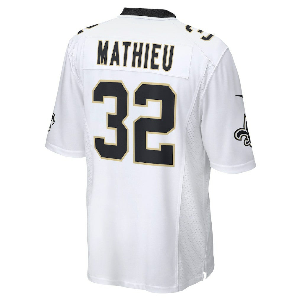 Tyrann Mathieu New Orleans Saints Game Jersey White