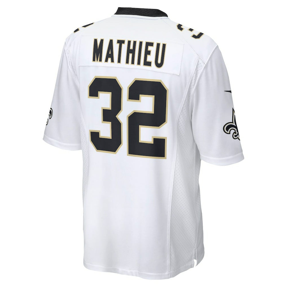 Tyrann Mathieu New Orleans Saints Game Jersey White