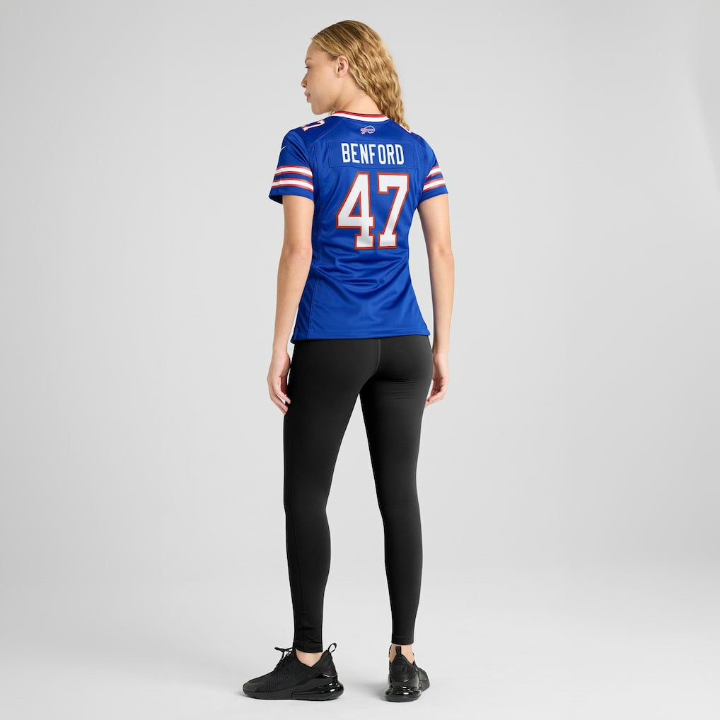 Christian Benford Buffalo Bills Women's Game Jersey Royal
