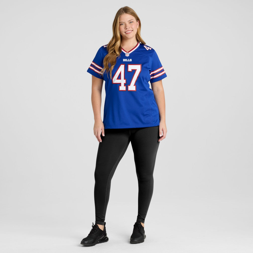 Christian Benford Buffalo Bills Women's Game Jersey Royal