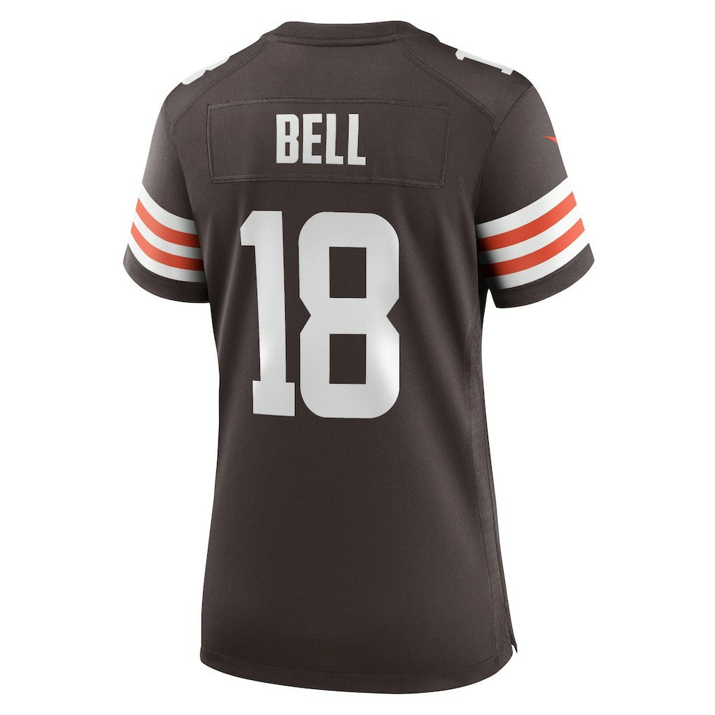 David Bell Cleveland Browns Women's Game Jersey Brown