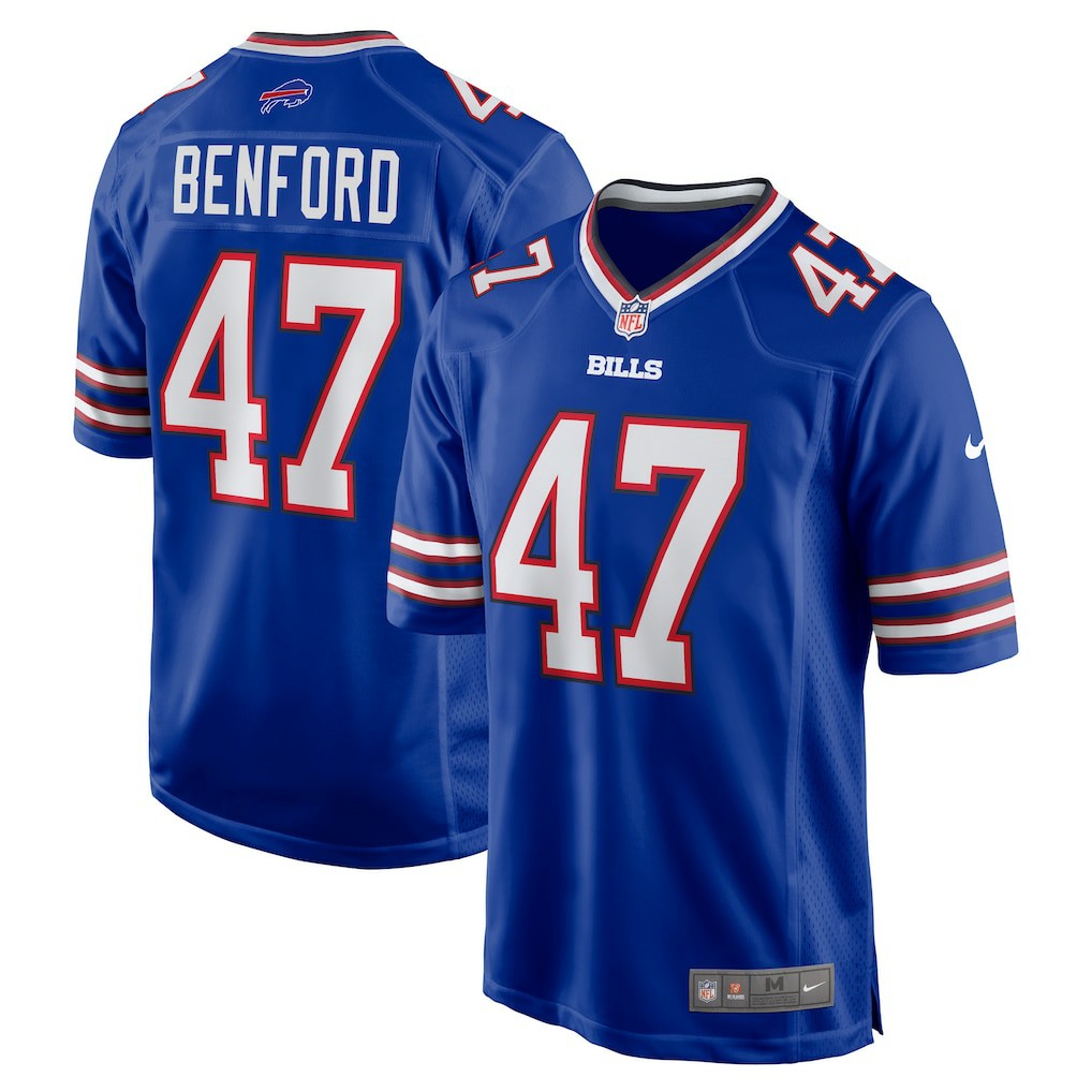 Christian Benford Buffalo Bills Game Jersey Royal