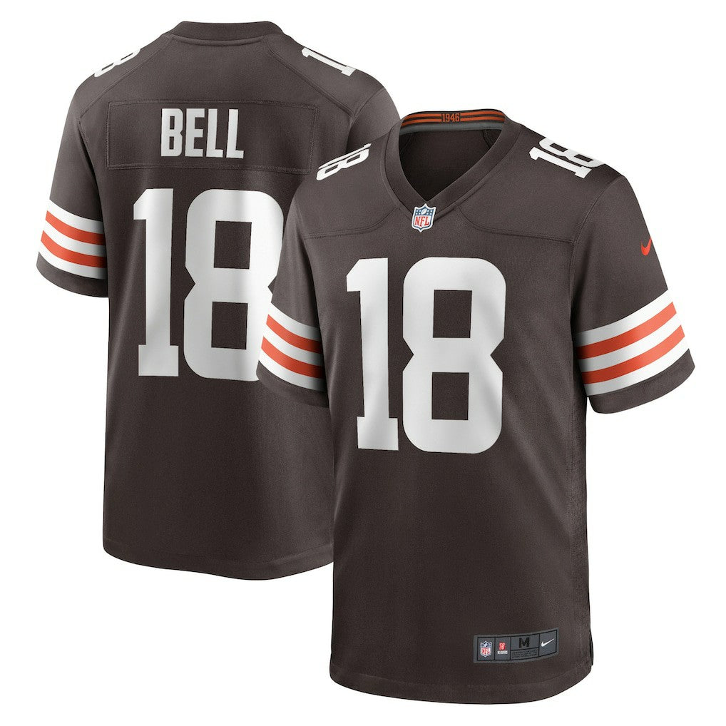 David Bell Cleveland Browns Game Jersey Brown