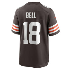 David Bell Cleveland Browns Game Jersey Brown