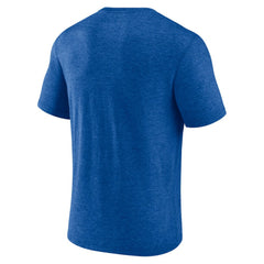NHL New York Islanders Badge of Honor Tri-Blend T-Shirt - Royal