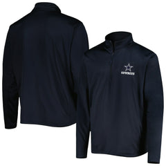 Dallas Cowboys Dunbrooke All-Star Tech Quarter-Zip Top Navy