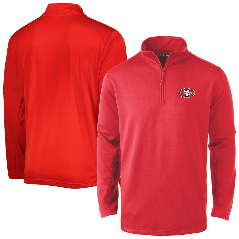 San Francisco 49ers Dunbrooke All-Star Tech Quarter-Zip Top Scarlet