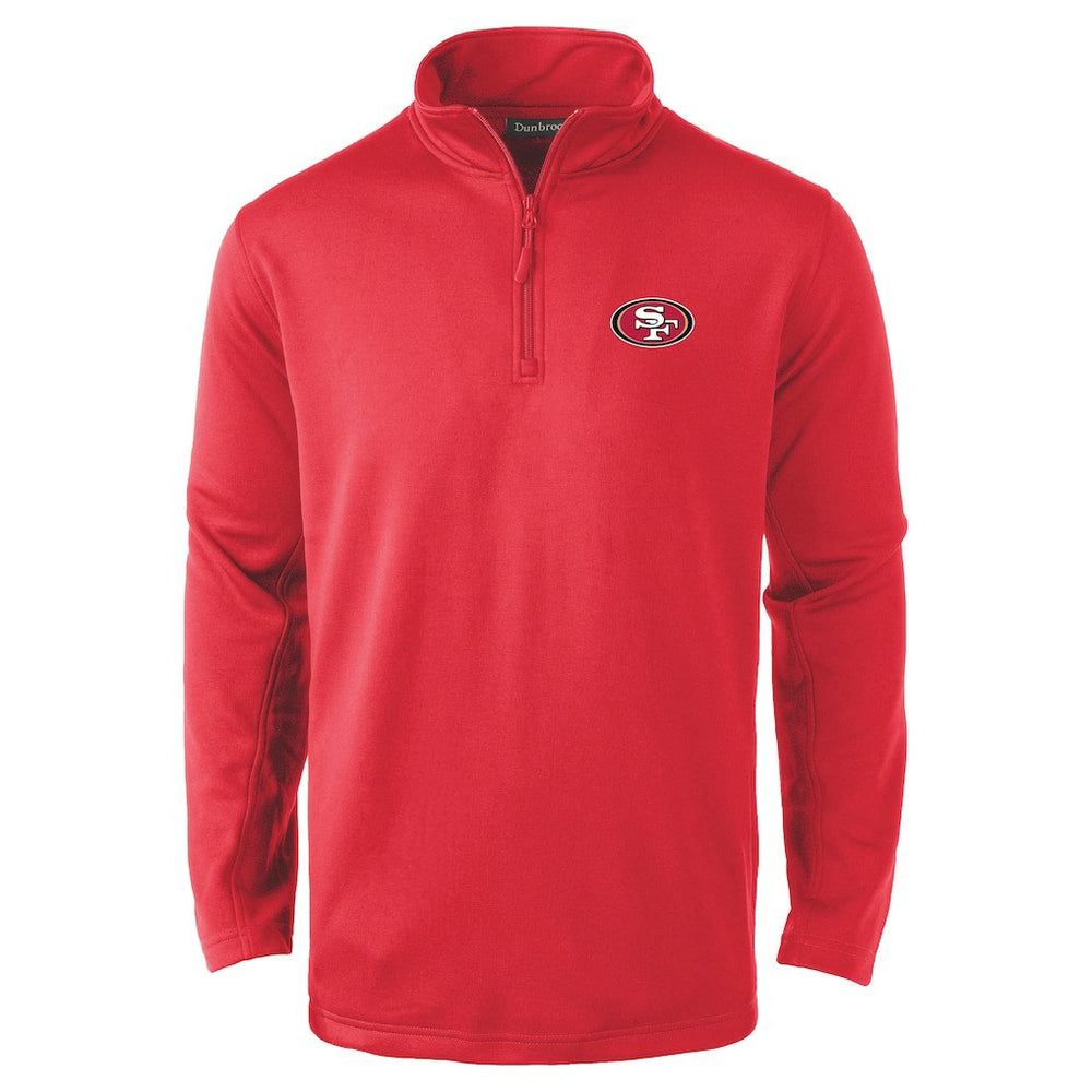 San Francisco 49ers Dunbrooke All-Star Tech Quarter-Zip Top Scarlet