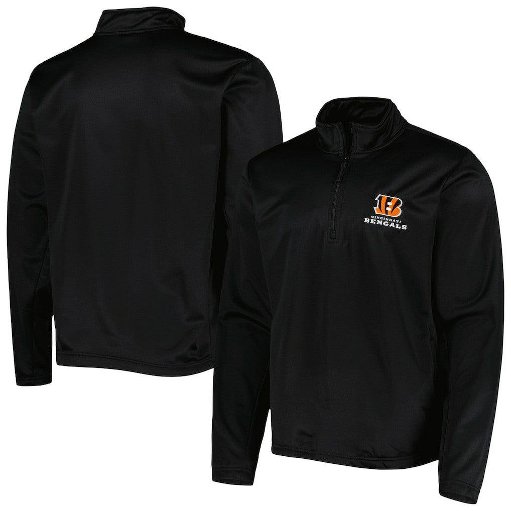 Cincinnati Bengals Dunbrooke All-Star Tech Quarter-Zip Top Black