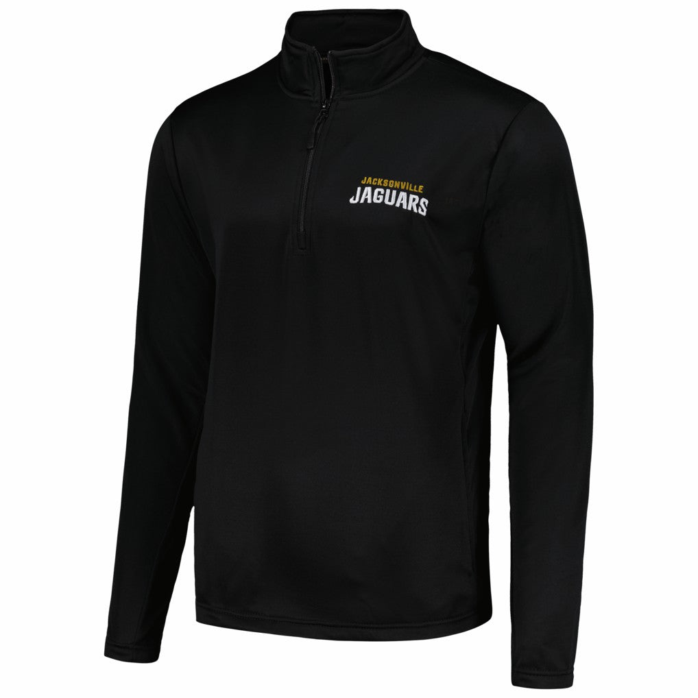 Jacksonville Jaguars Dunbrooke All-Star Tech Quarter-Zip Top Black
