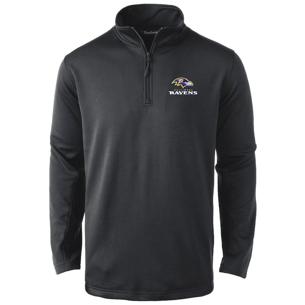 Baltimore Ravens Dunbrooke All-Star Tech Quarter-Zip Top Black