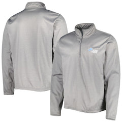 Detroit Lions Dunbrooke All-Star Tech Quarter-Zip Top Heather Gray
