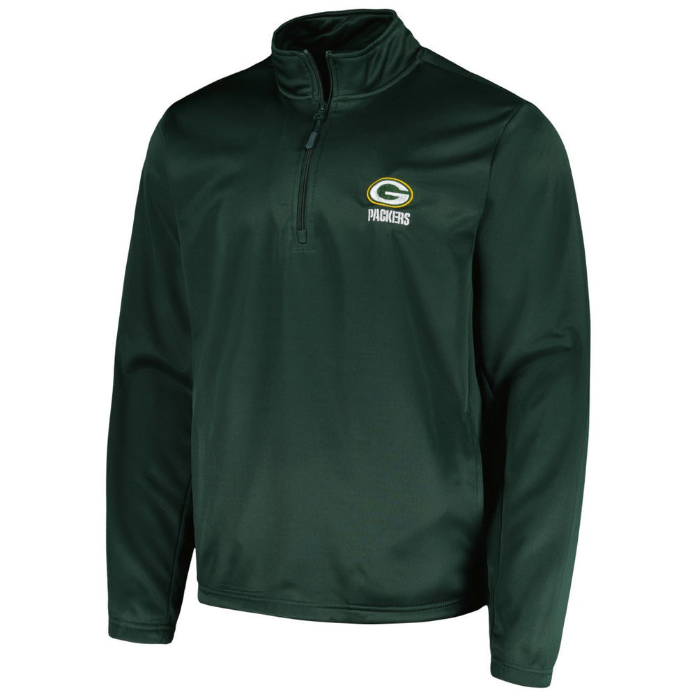 Green Bay Packers Dunbrooke All-Star Tech Quarter-Zip Top Green