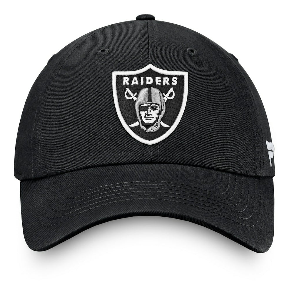 Las Vegas Raiders Fundamental Adjustable Hat Black