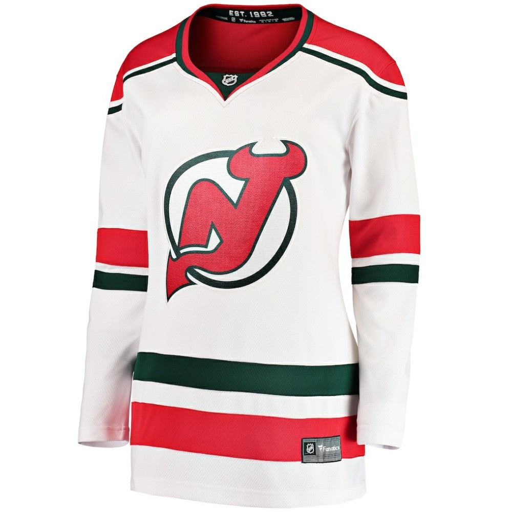 NHL New Jersey Devils Fanatics Women's Alternate Breakaway Jersey - White