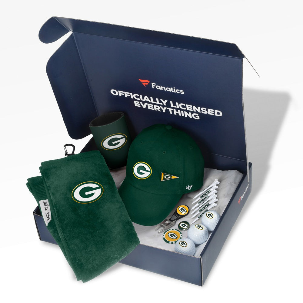 Green Bay Packers Pack Golf-Themed Gift Box $105+ Value