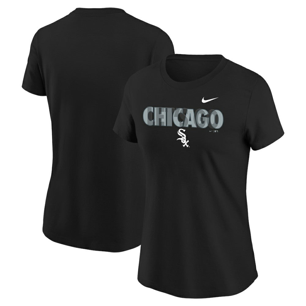 Chicago White Sox Girls Youth Let's Go T-Shirt - Black T-shirts