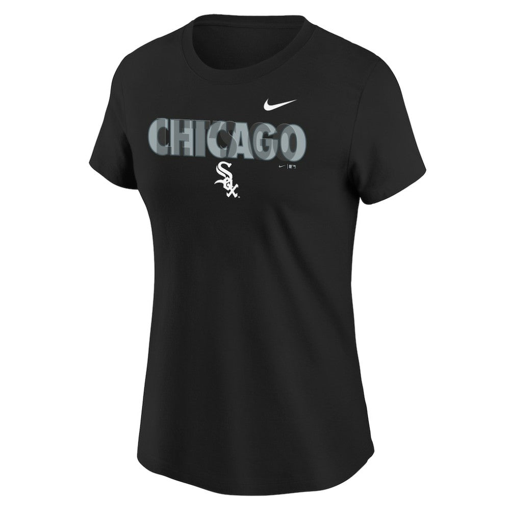 Chicago White Sox Girls Youth Let's Go T-Shirt - Black T-shirts