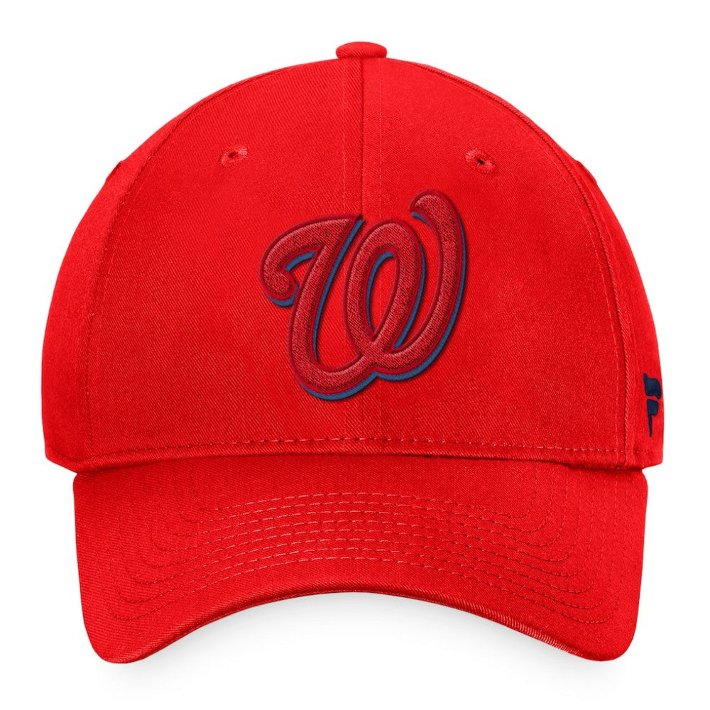 Washington Nationals Fanatics Fundamental Shadow Snapback Hat - Red Hats