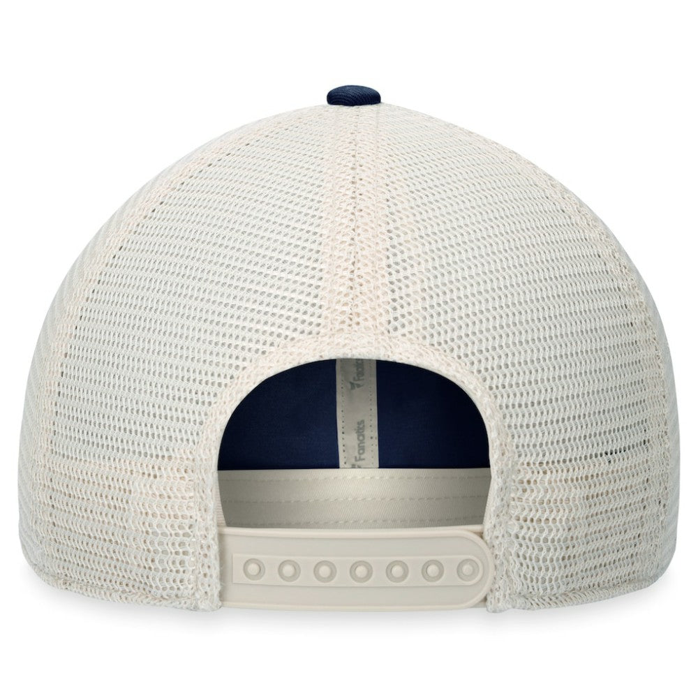 Boston Red Sox Fanatics Heritage Trucker Snapback Hat - Navy Hats