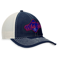 Chicago White Sox Fanatics Heritage Trucker Snapback Hat - Navy Hats