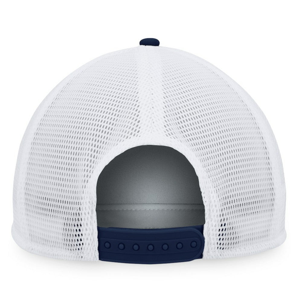 Detroit Tigers Majestic Foam Trucker Snapback Hat - Navy/White Hats