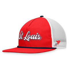St. Louis Cardinals Fanatics Heritage Golfer Snapback Hat - Red Hats