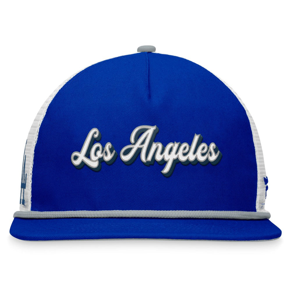 Los Angeles Dodgers Fanatics Heritage Golfer Snapback Hat - Royal Hats