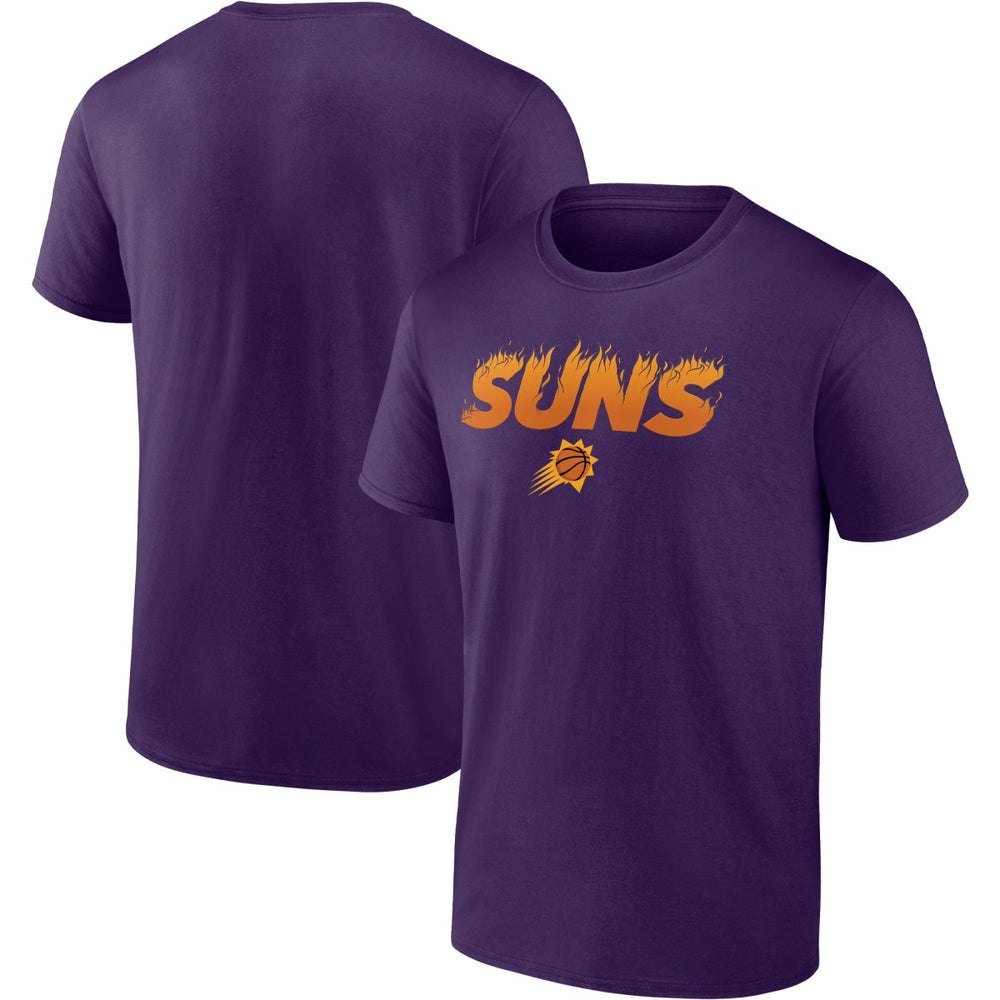 Phoenix Suns On Fire Hometown Collection T-Shirt Purple