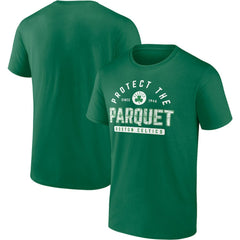 Boston Celtics Protect The Parquet Hometown Collection T-Shirt Kelly Green