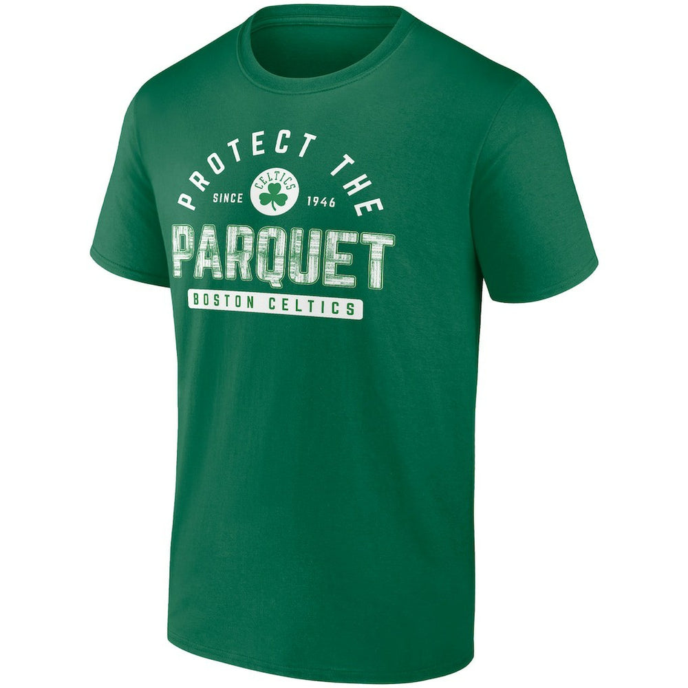 Boston Celtics Protect The Parquet Hometown Collection T-Shirt Kelly Green