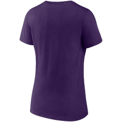 Phoenix Suns Women's Hometown Collection On Fire V-Neck T-Shirt Purple