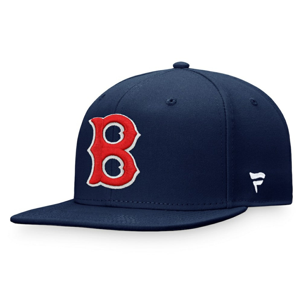 Boston Red Sox Fanatics Cooperstown Collection Core Snapback Hat - Navy Hats