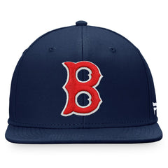 Boston Red Sox Fanatics Cooperstown Collection Core Snapback Hat - Navy Hats