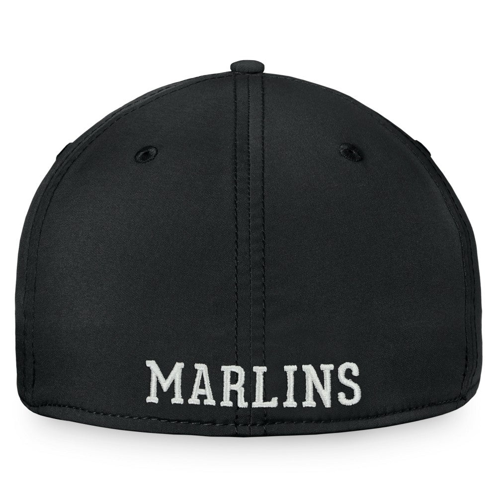 Miami Marlins Fanatics Core Flex Hat - Black Hats