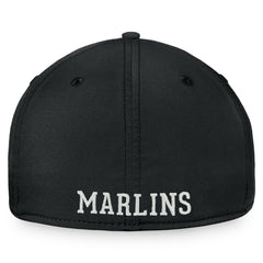 Miami Marlins Fanatics Core Flex Hat - Black Hats