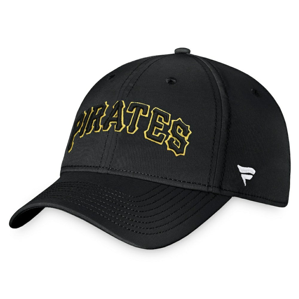 Pittsburgh Pirates Fanatics Core Flex Hat - Black Hats