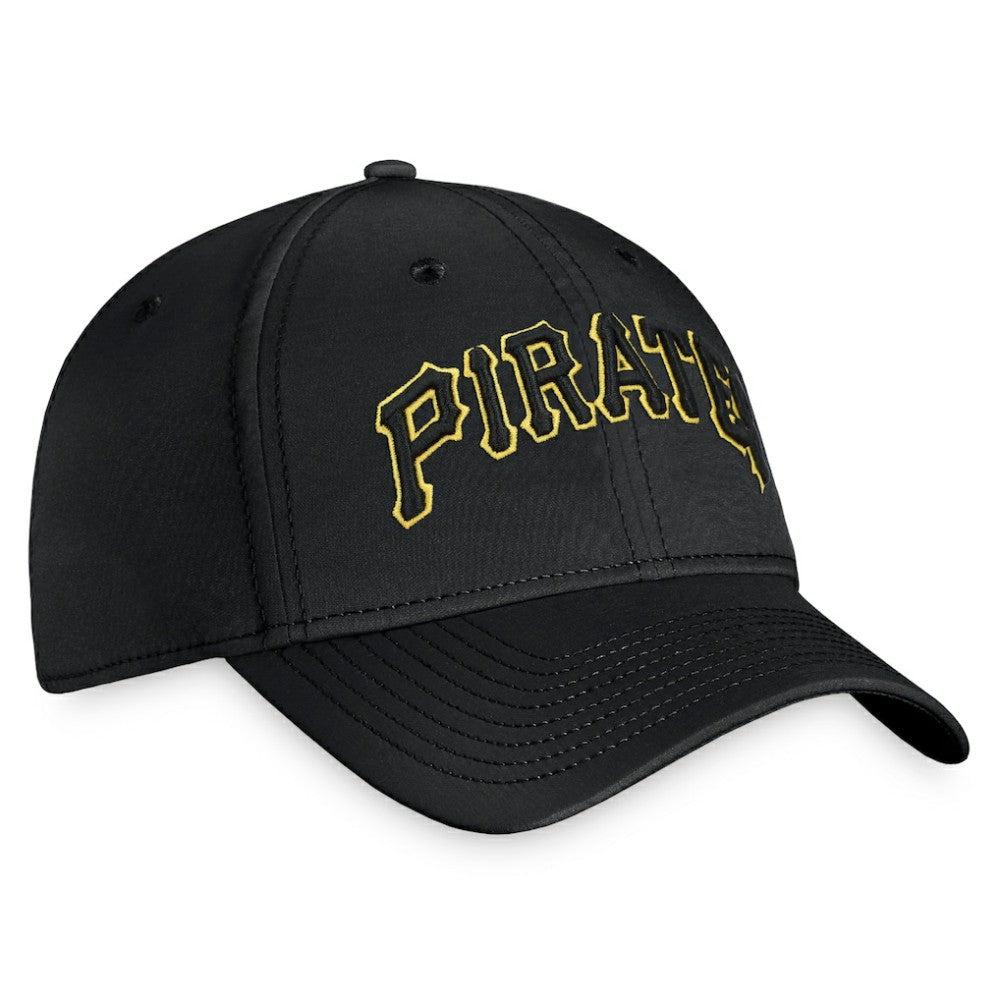 Pittsburgh Pirates Fanatics Core Flex Hat - Black Hats