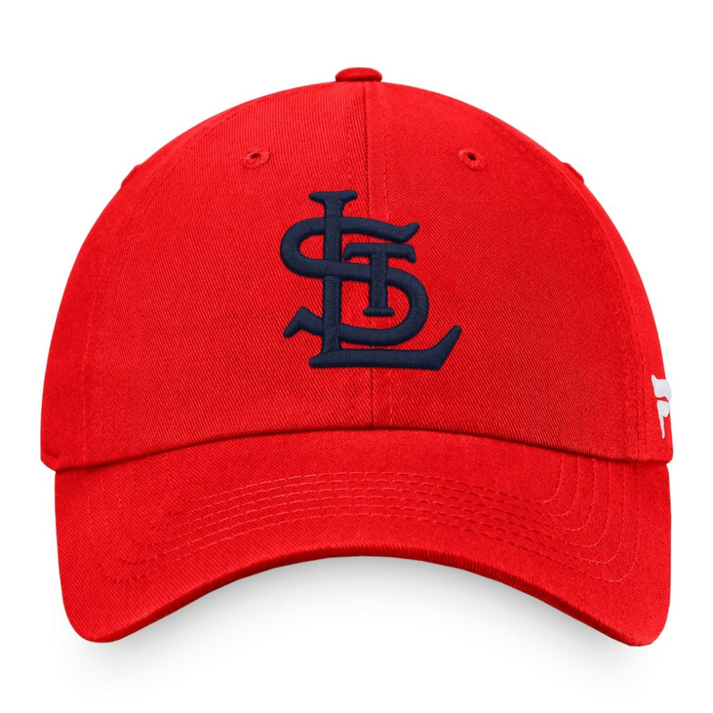 St. Louis Cardinals Fanatics Cooperstown Collection Core Adjustable Hat - Red Hats