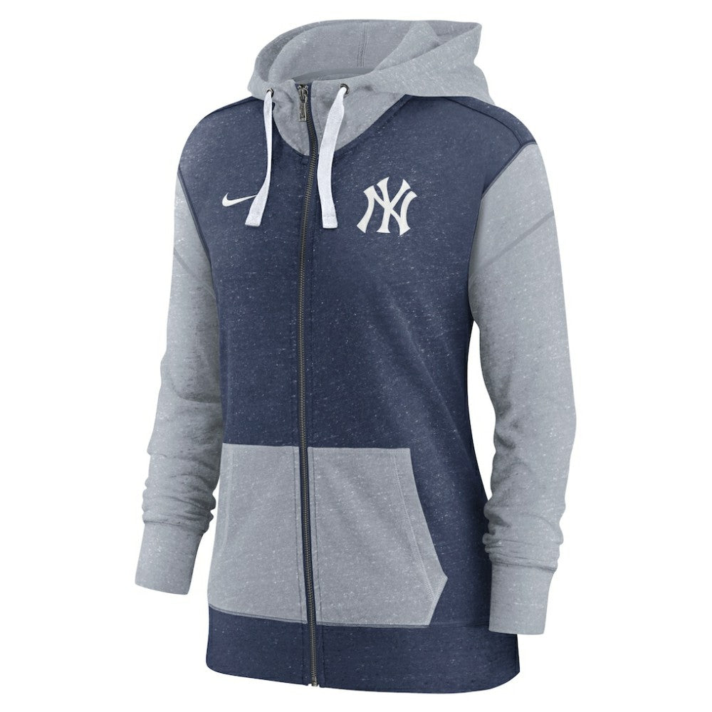 New York Yankees Nike Women's Full-Zip Hoodie - Navy Hoodies