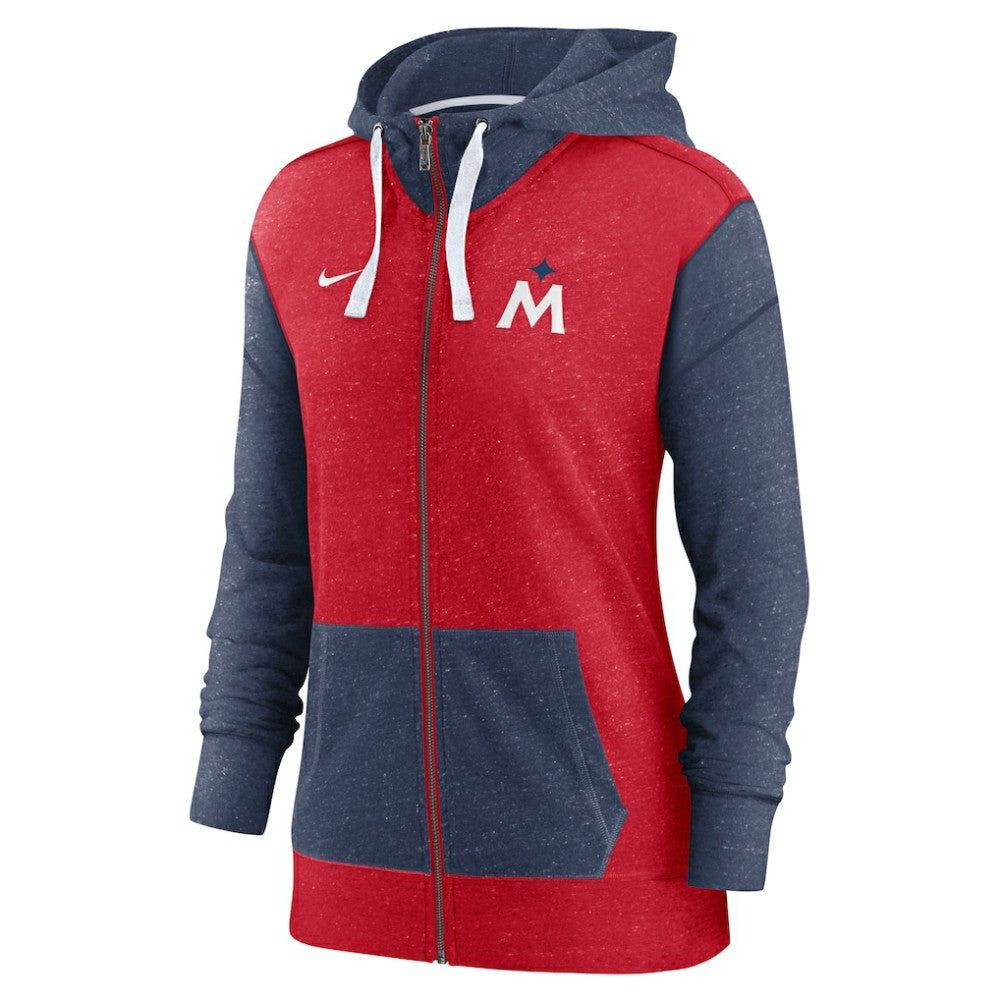 Minnesota Twins Nike Women's Full-Zip Hoodie - Red Hoodies