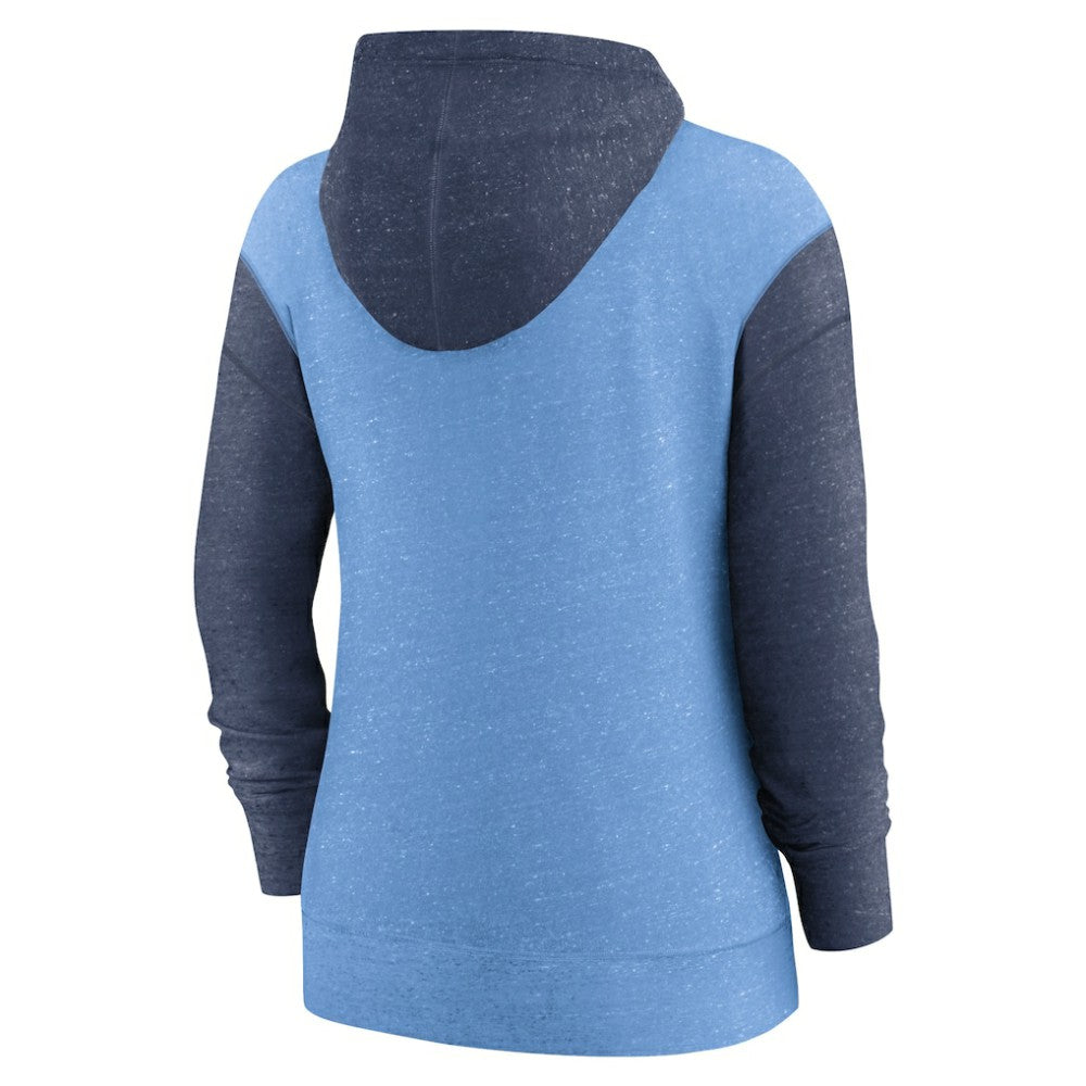 Tampa Bay Rays Nike Women's Full-Zip Hoodie - Light Blue Hoodies