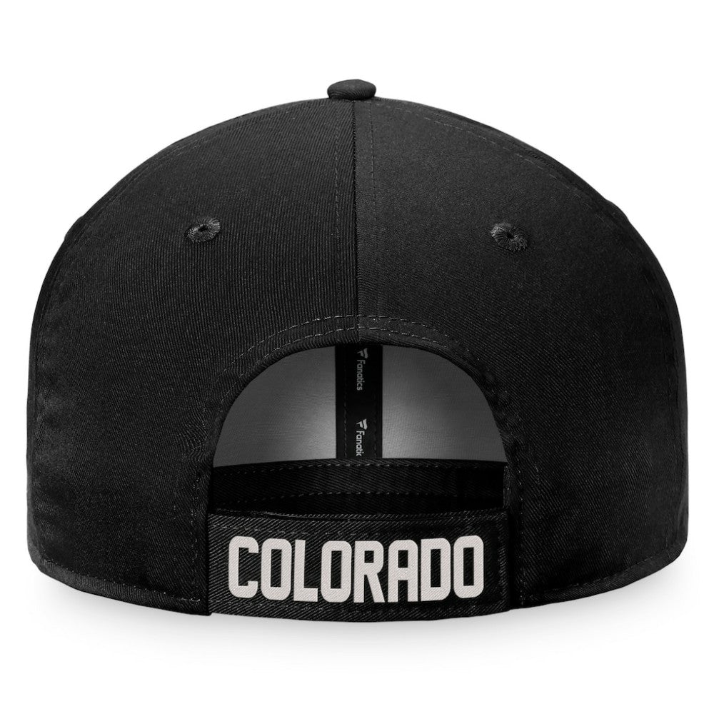 Colorado Rockies Fanatics Cooperstown Collection Core Adjustable Hat - Black Hats