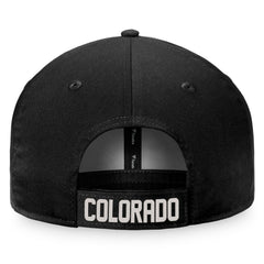 Colorado Rockies Fanatics Cooperstown Collection Core Adjustable Hat - Black Hats