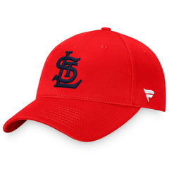 St. Louis Cardinals Fanatics Cooperstown Collection Core Adjustable Hat - Red Hats