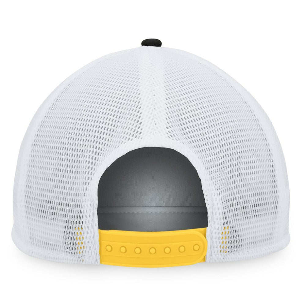 Pittsburgh Pirates Fanatics Heritage Foam Front Trucker Snapback Hat - Black/Gold Hats