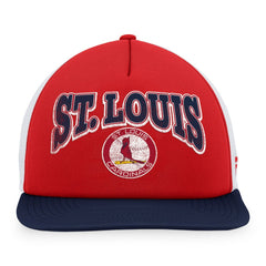 St. Louis Cardinals Fanatics Heritage Foam Front Trucker Snapback Hat - Red/Navy Hats