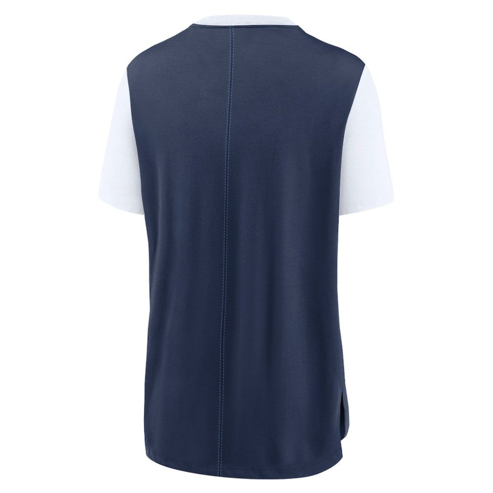 Tampa Bay Rays Nike Women's Local Touch Fashion T-Shirt - Navy T-shirts