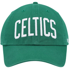 Boston Celtics '47 Clean Up Wordmark Adjustable Hat Kelly Green